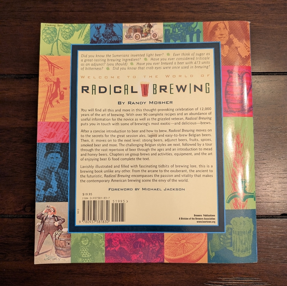 New Book 'Radical Brewing' By Randy Mosher - Picture 2 of 7